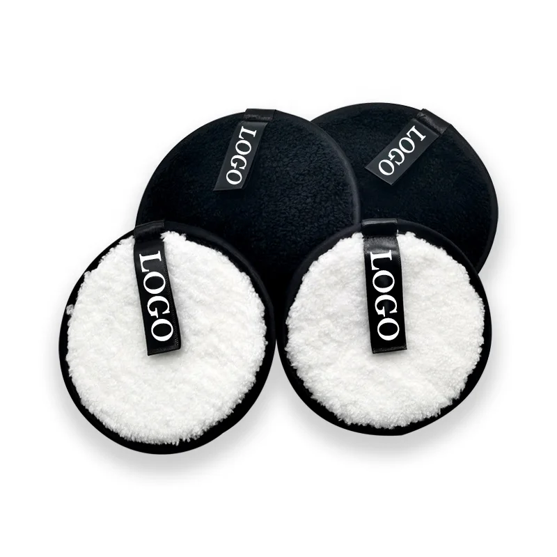 

Private Label Organic Bamboo Reusable Baby Round OEM Cotton Pads With Logo, Multiple colors