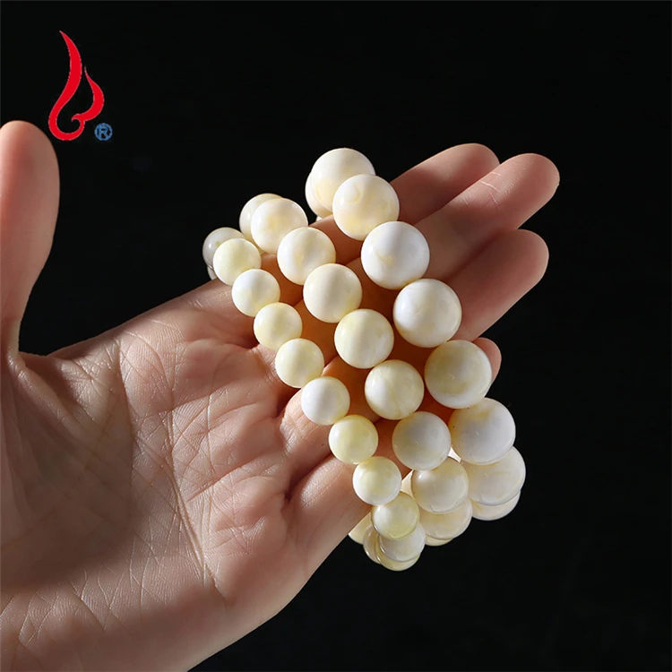 
Lan Guang Jewelry Natural Lava Stone Energy Colorful Buddha Beads Bracelet Wholesale 