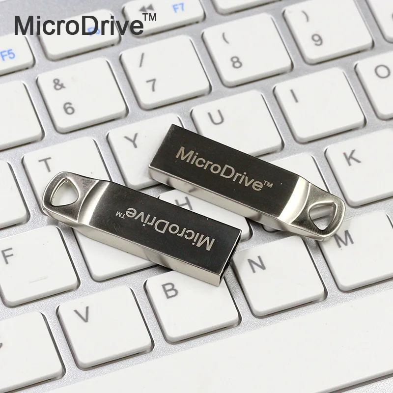 waterproof metal silver pendrive 2gb 4gb 8gb 16gb 32gb 1gb memory stick usb flash drive - ANKUX.COM