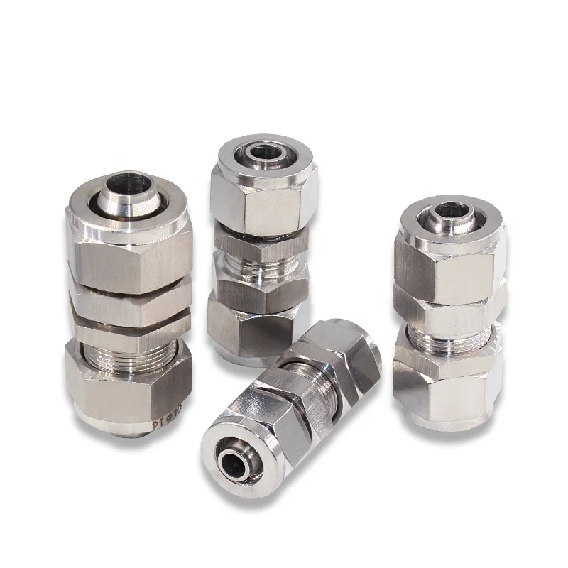 

stainless pipe fittings PM Stainless Steel Quick Twist Threaded Pneumatic Fittings air hose connectors