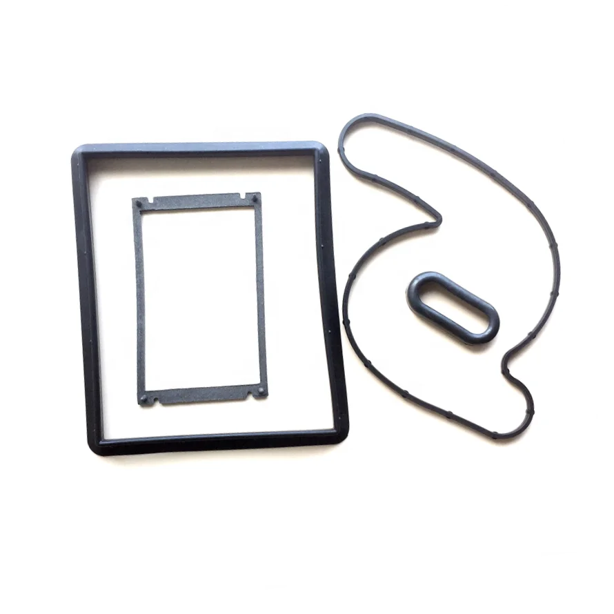 Customized Shape Rectangular Round Rubber Seal Gasket,Epdm Nbr Rubber