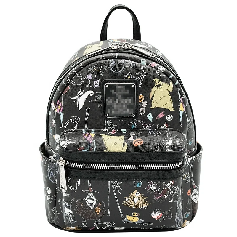 

Loungefly Satchel Christmas Eve Fright Perimeter Grotesque City Night Sally Backpack Loungefly PU Backpack