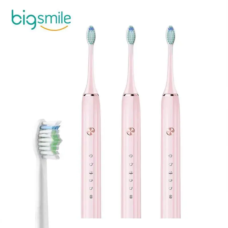 

2020KY03 Electric teethbrush IPX8 Wireless charging travel/home cheap intelligent ultrasonic toothbrushes, White, pink, others