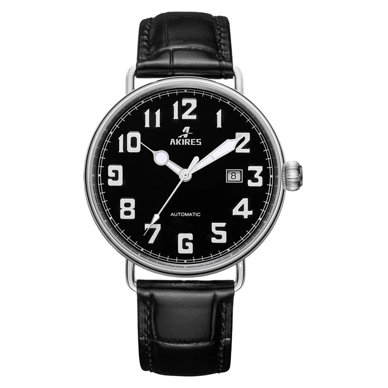 

AKIRES GM4001 Luxury Brand 316L Stainless Steel ETA Automatic Movt Men's Mechanical Watch Sapphire Glass Waterproof Wristwatch