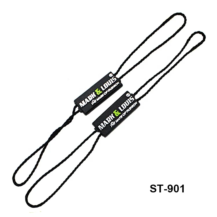 
Best quality plastic lock garment plastic string seal tag for clothing 