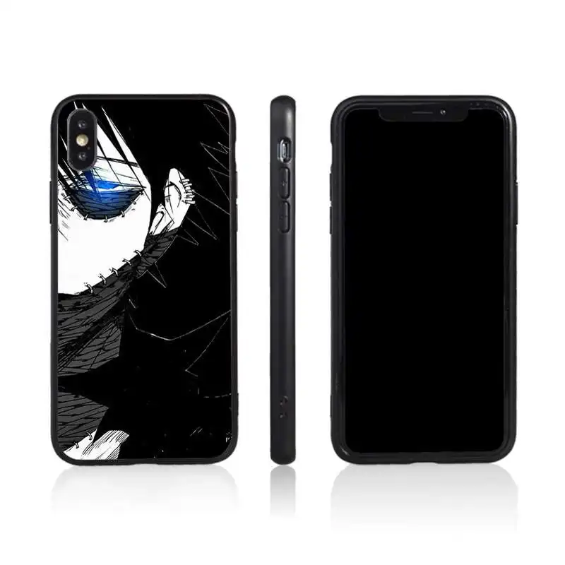 

Anime Dabi Boku no My Hero Academia phone case silicon tpu for Samsung, Black