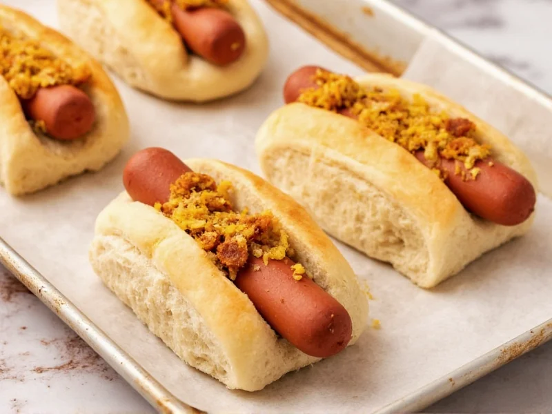 homemade hot dog buns