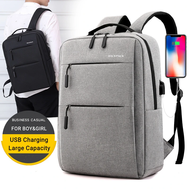 

Manufacturer Business Laptop Backpack Large Opening Leather Custom University Laptop Bag Computers Laptop Backpack With Trolley, Customized color