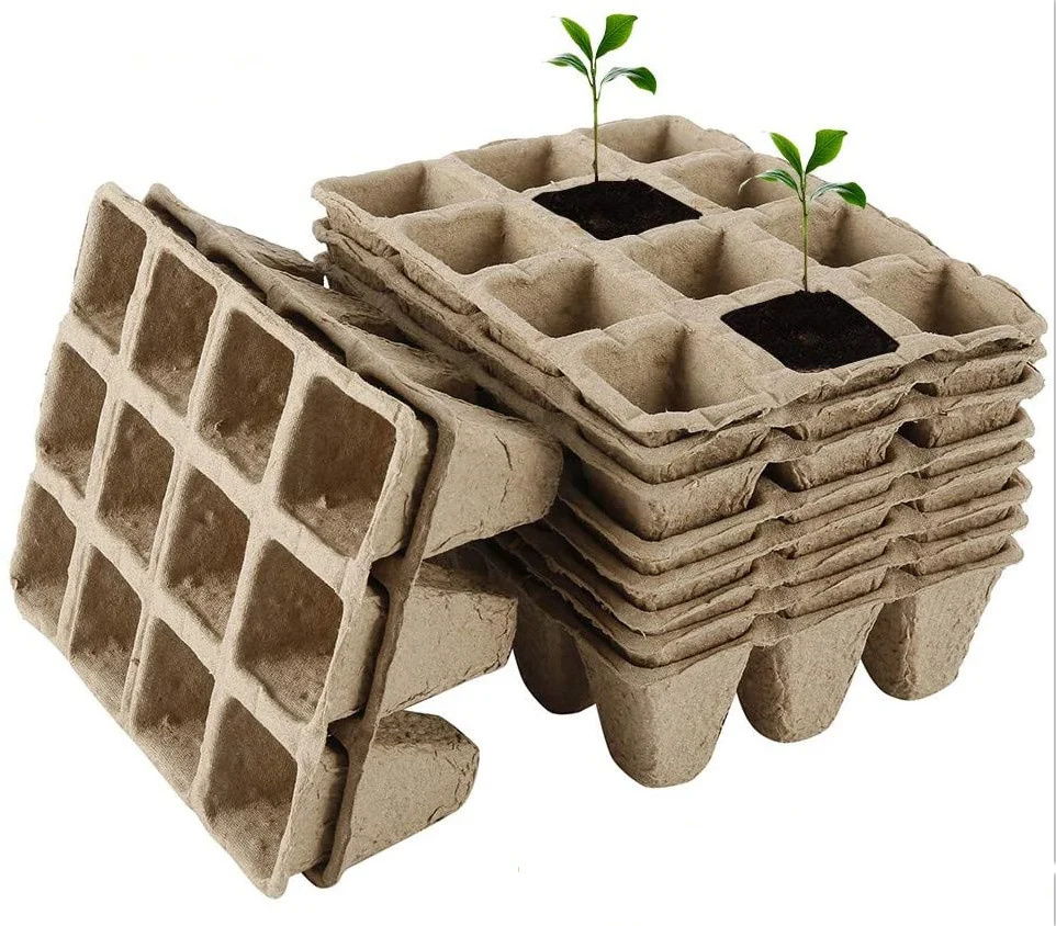 

Eco Friendly Wholesale Garden Plant Seed Grow Germination Starter Planter Seedling Nursery Trays