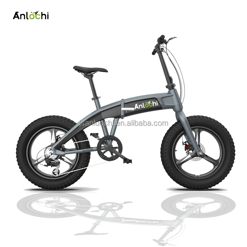 

ANLOCHI new arrival high quality 20 inch fat tire folding frame dropship supported electric bicycle bike
