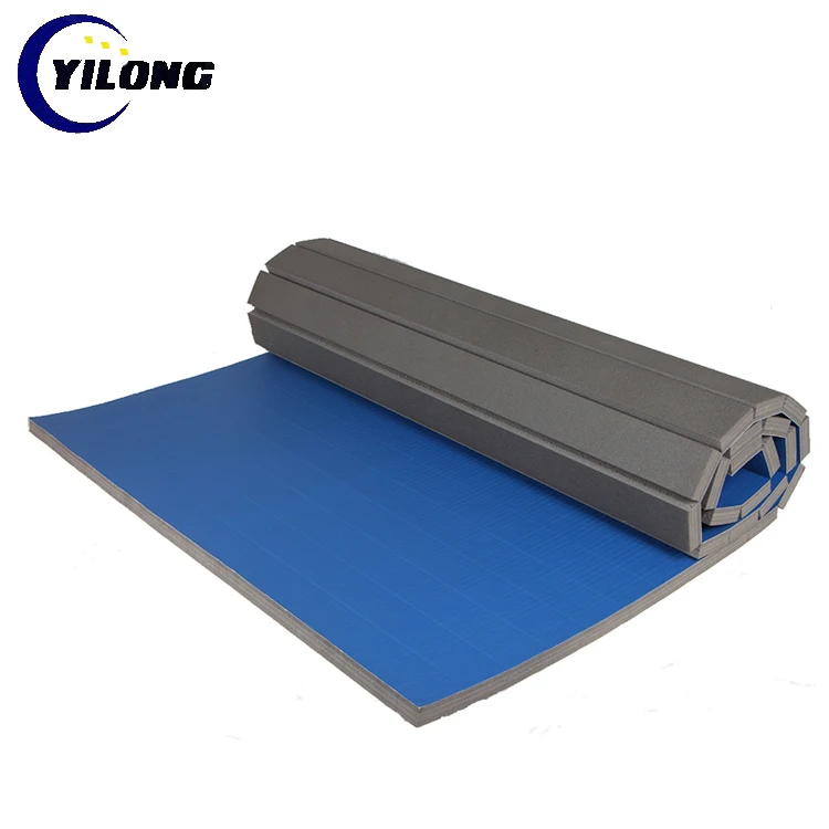 

Good quality foam pvc surface flexi roll out jiu jitsu mats