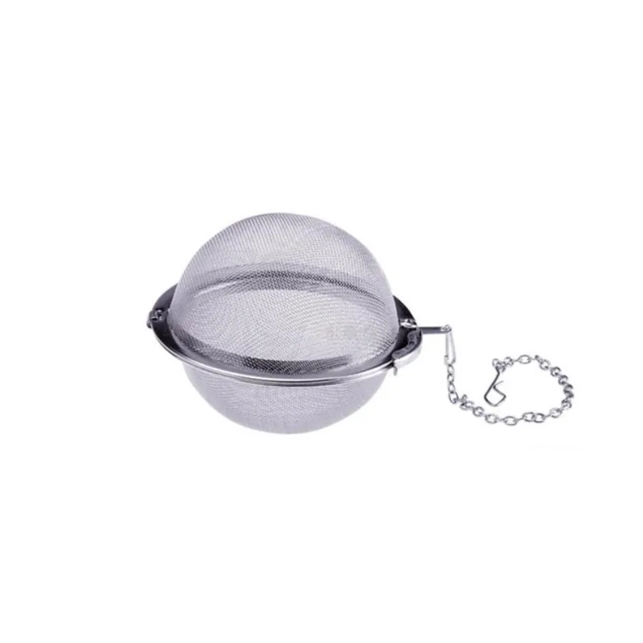

Eco-Friendly 4.5cm 304 Stainless Steel Mesh Tea Filter Balls Infuser Strainers