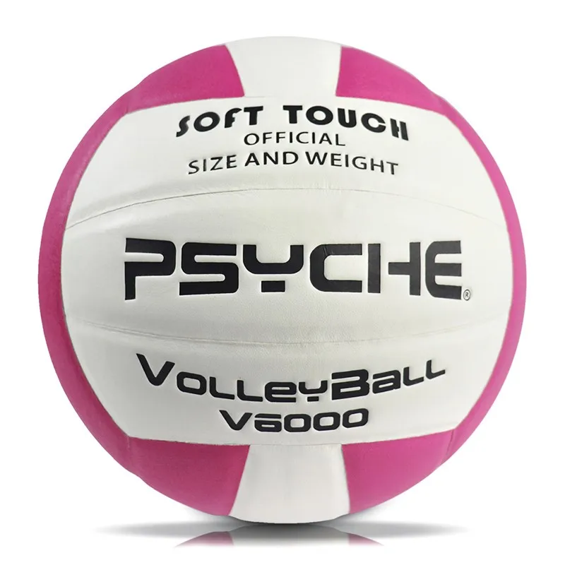 Genius Leather No.5 Special Ball Inflatable Soft Volleyball Student Training Indoor Volleyball Microfiber Volley Ball