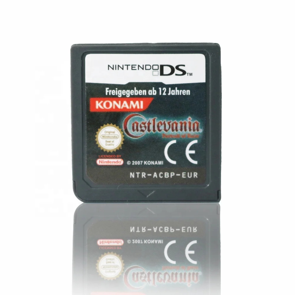 

EUR Version video Games Castlevania Portrait of Ruin Card For DS NDSI NDSL 2DS 3DS XL console ds games