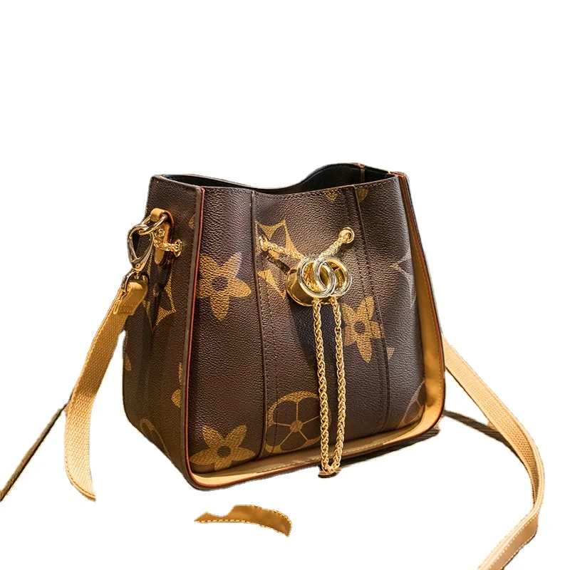 

Factory direct sale summer new women bags versatile fashion chain bag single shoulder cross slung bucket bag handbag, Pic