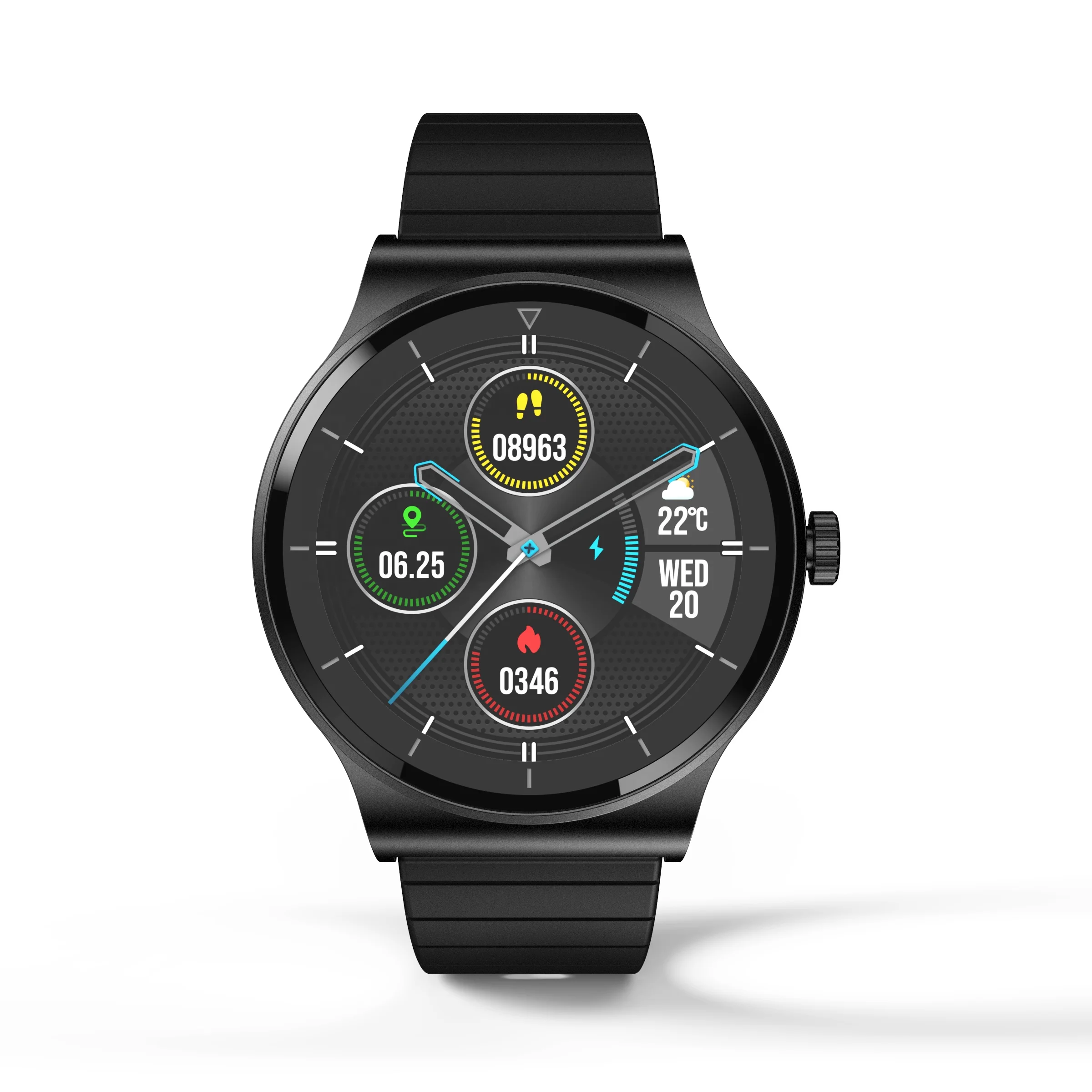 

New Arrivals 2021 Smartwatch IP68 Waterproof Sport Fitness Health Monitoring Internet of Thing Tuya APP Smart Watches