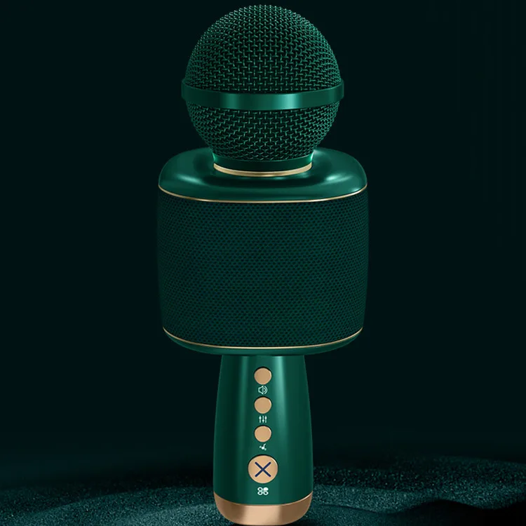 

AsperX New Model K18 Condenser Studio Recording Wireless Mic USB Microphone With Speaker for Broadcasting Gaming