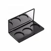 No Logo Wholesale Custom black eyeshadow plastic packaging case 37mm eye shadow round pans
