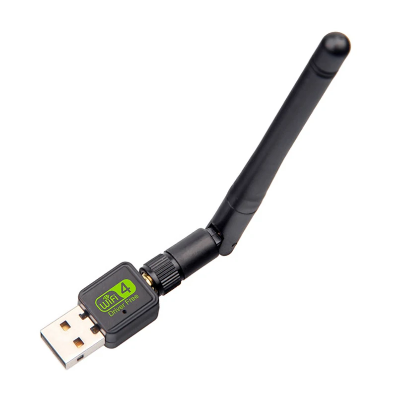 

RTL8188 chips WiFi LAN Adapter 802.11n 2.4GHZ Free Driver Wireless USB Wifi Mini 150Mbps USB Wireless Network Card, Black