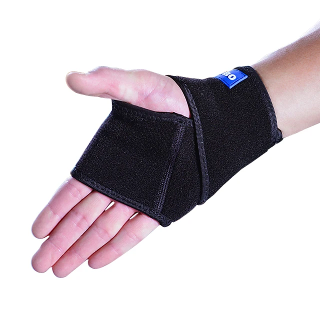 

Neoprene Fitness Wristband Support Weightlifting Protection Sports Wristband, Black