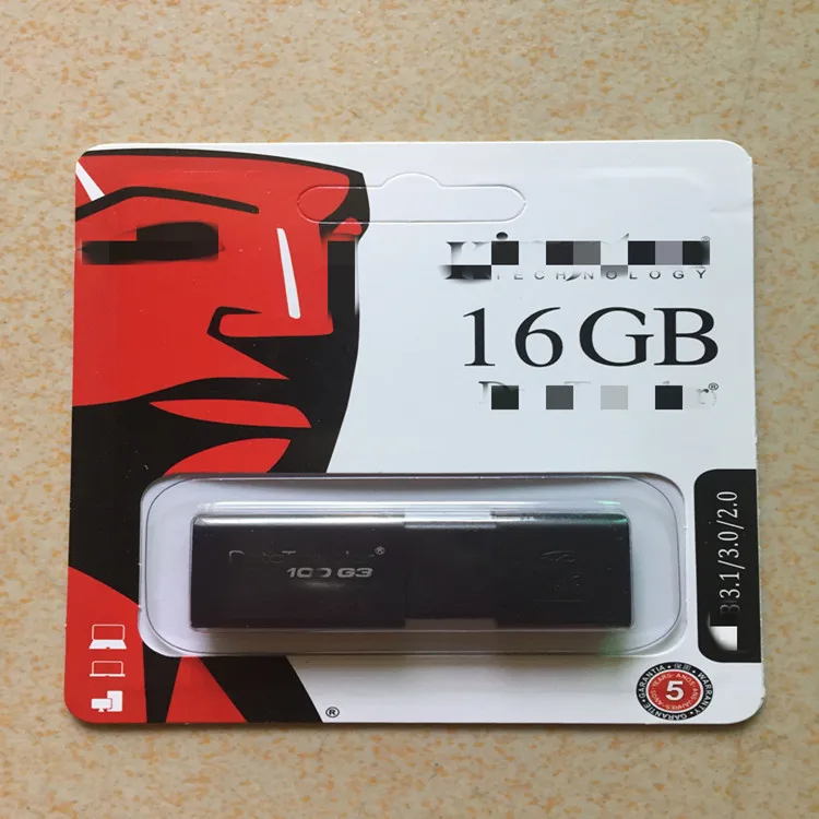 

8/16/32/64/128GB USB Flash Drive U disk, Black