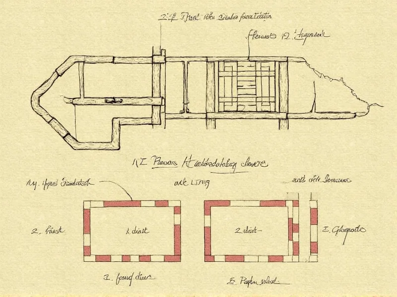TNT cannon foundation layout diagram