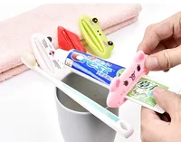 

Useful Toothpaste Rolling Holder For Home Bathroom 1pcs Animal Easy Toothpaste Dispenser Plastic Tooth Paste Tube Squeezer