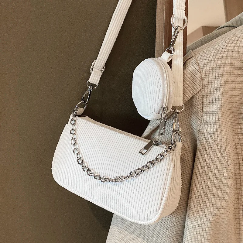 

2021 New arrivals Young Lady 2pcs Set Messenger Handbags Luxury Purses Lady Hand bags For Women