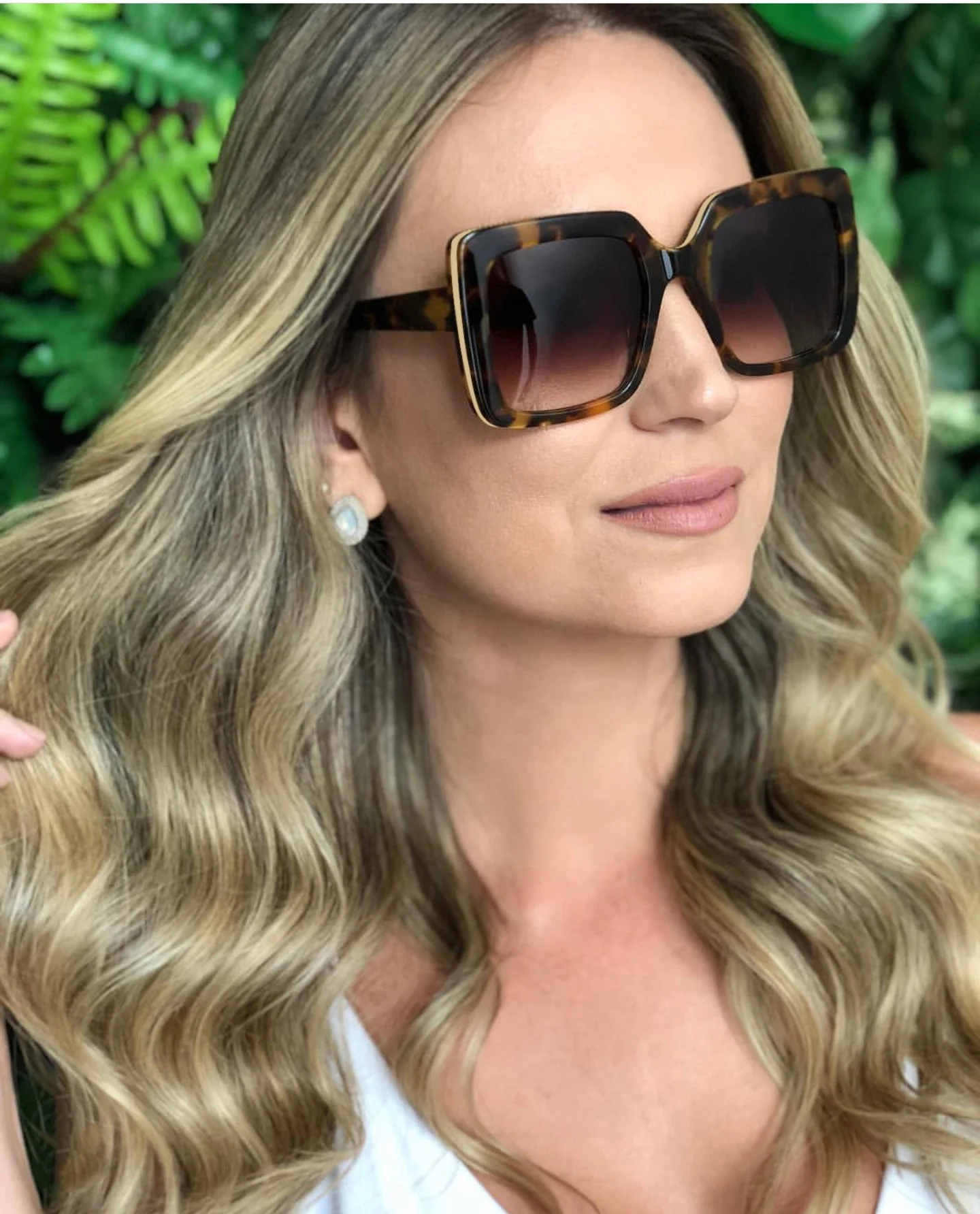 

GGFDY95151 ins style high quality fashion shades square sunglasses women