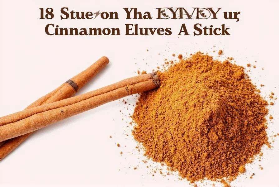 Meme showing a person choosing between ground cinnamon and cinnamon sticks