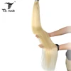 40inch Ross Pretty 1b 613 13x4 Malaysian Straight Virgin Blonde Ombre Human Hair Weave 3 Bundles With frontal