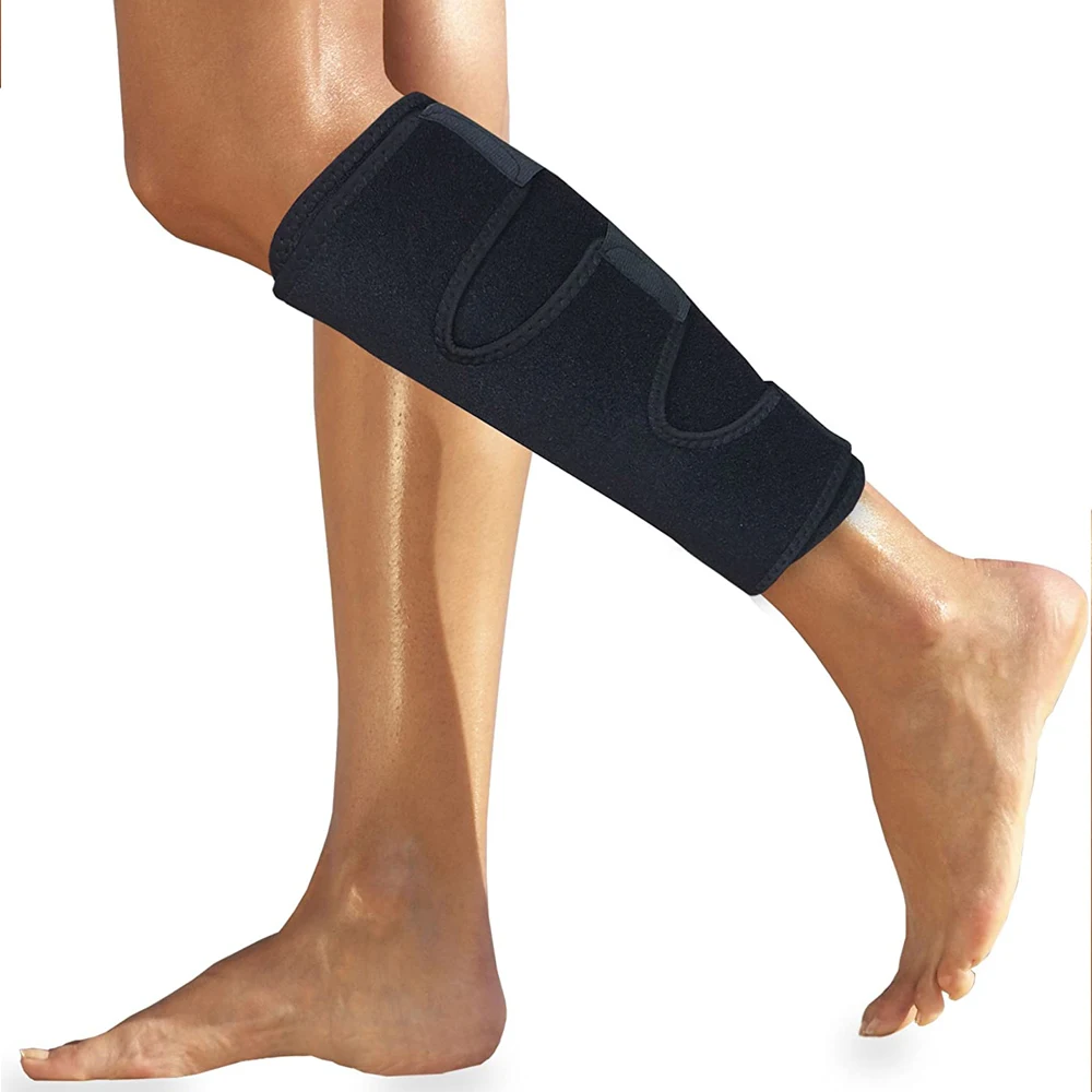 

Adjustable Neoprene Calf Shin Support Brace, Black