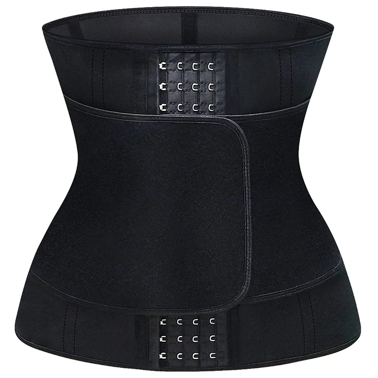 

One Strap Waist Trainer 4 Adjustable Hook Support Neoprene Belt Waist Trainer