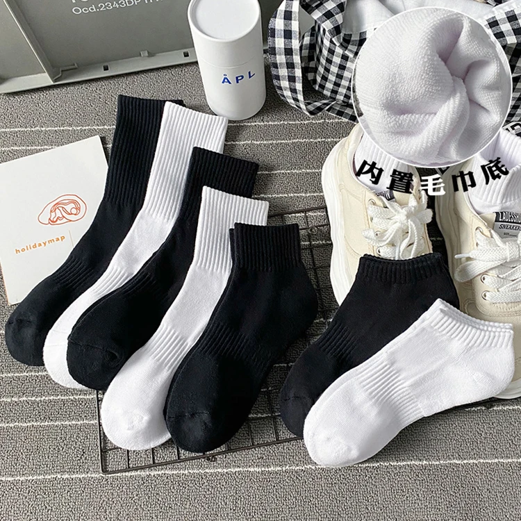 

Wholesale fashion premium men's crew socks sports