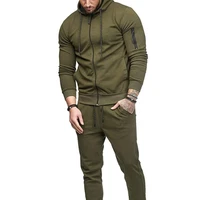 

wholesale track suit clothing manufacturers overseas plain custom men sweatsuit set