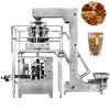 Price date zip lock pouch counting and packing machine