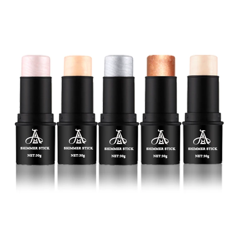 

AH 5 Colors Waterproof Concealer Makeup Contour Highlighter Glow Shimmer Cover Stick