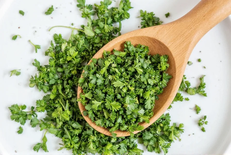 Dried green onion tops in bowl