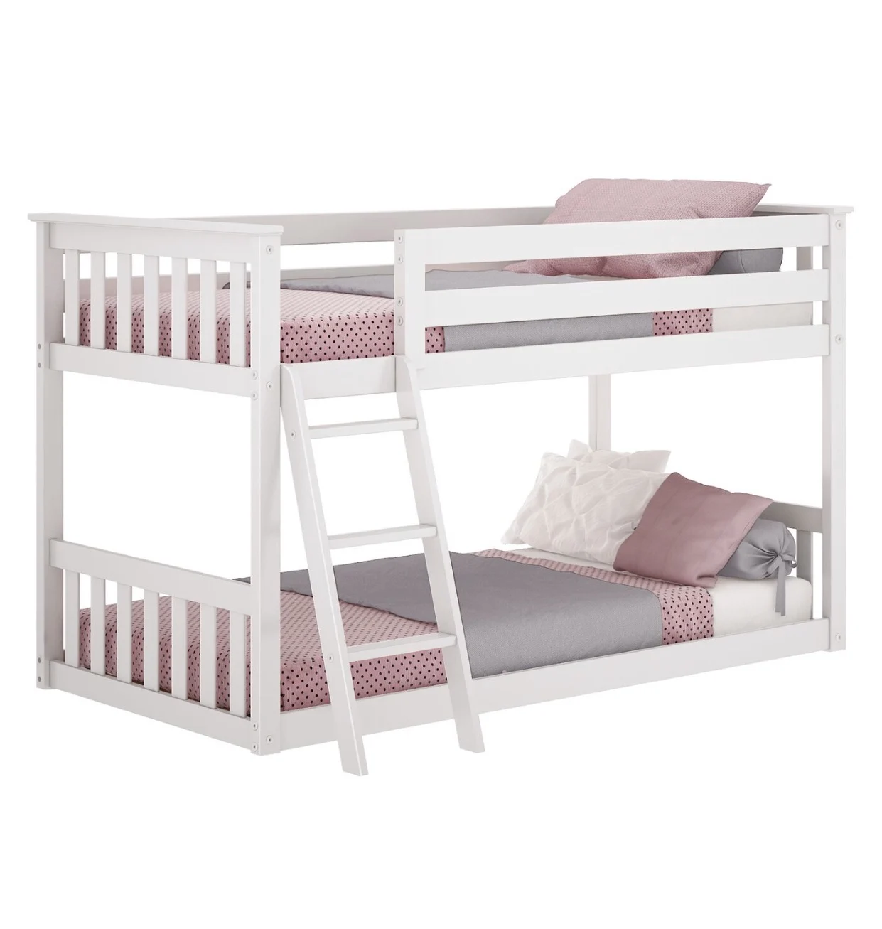 No.1540 Hot Selling Children Beds Bedroom Furniture Solid Pine Wood