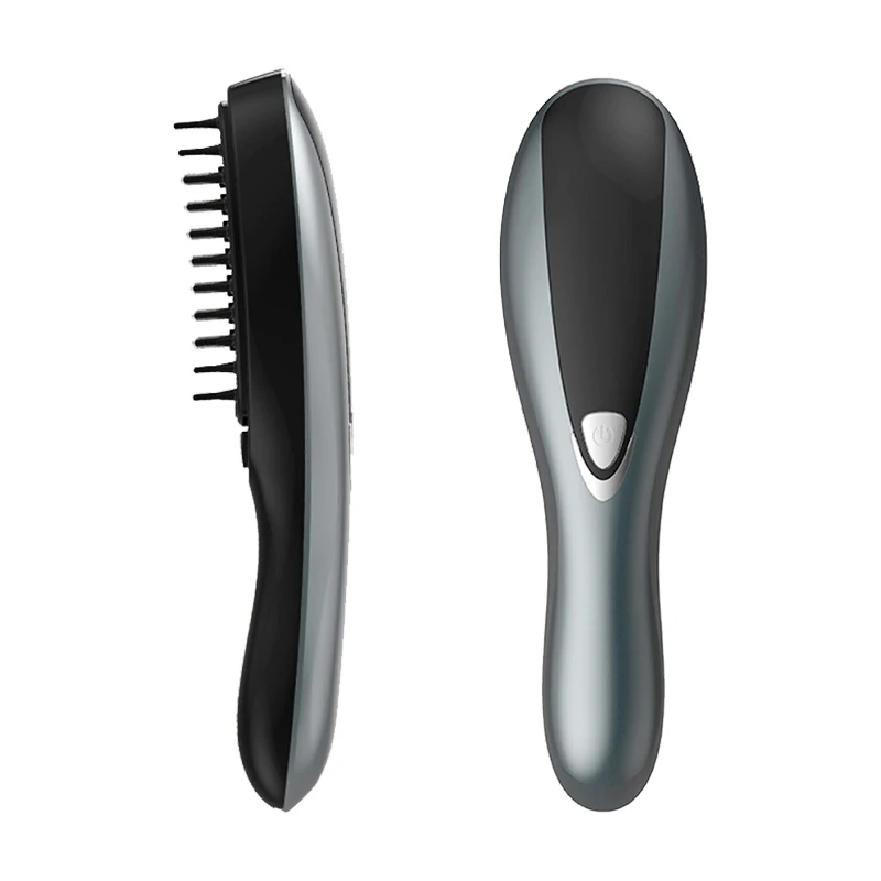 

MRIYA New Technology 2021 Professional Products Home Easy Cleaning Travel Size Led Vibrating Hair Style Growth Brush