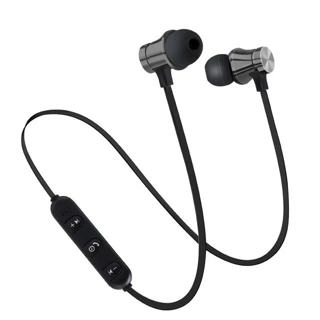 

New Product Magnet style Metal wireless earphone Sport Wireless Headphone With Microphone Mobile Phone Headset in Ear