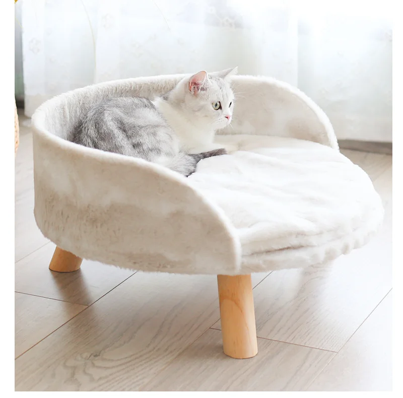 

All Seasons Used Cat Cage Detachable Dog Cat Bed Wood Dog Cage Soft Breathable Pet Bed