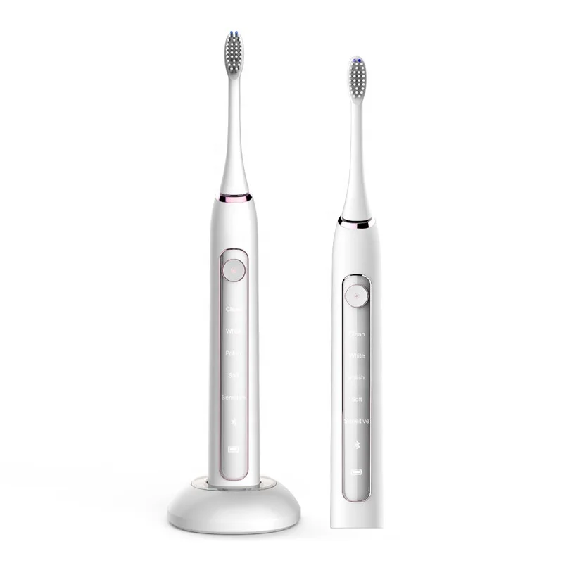 
ShenZhen Factory IPX7 Waterproof recharger electronic sonic toothbrush With APP ISO & Android 