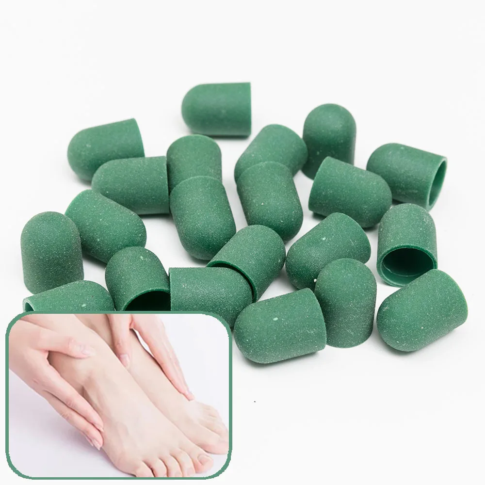 

nail sanding caps for manicure pedicure electrical equipment and supplies, Pink green black