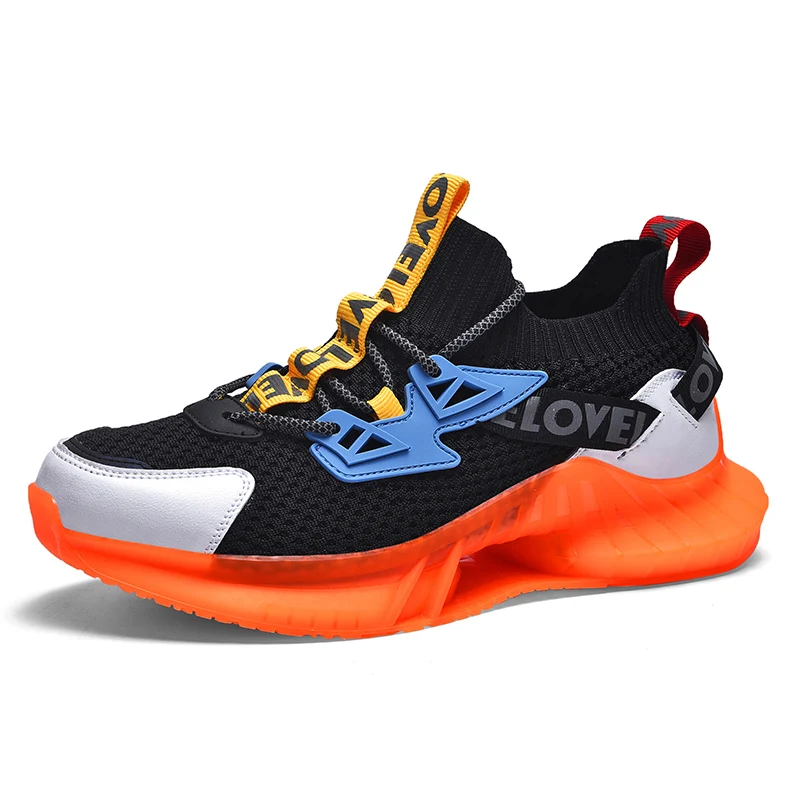 

Ziitop Alpha Luminous High Quality Antiskid Damping Sports Shoes Outdoor Comfortable Jogginng Shoes, White,blue,black