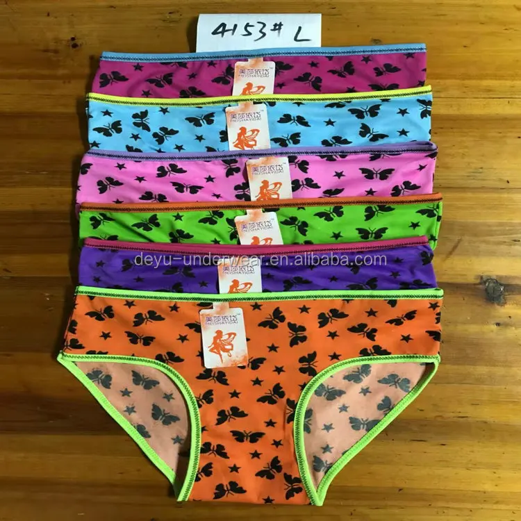 0.2 Dollar NK009 Wholesale young girl cheap ladies underwear, underwear women, plus+size+underwear