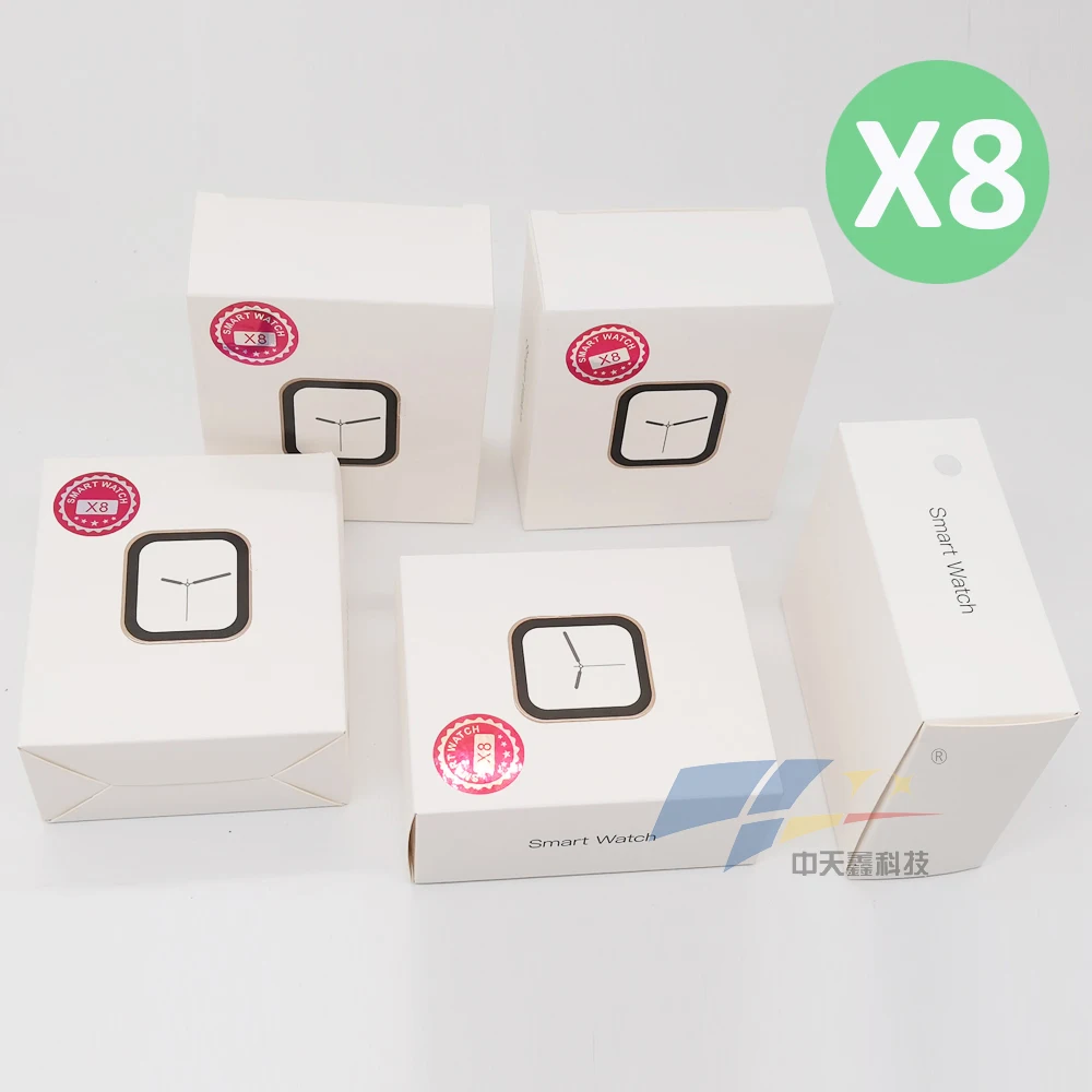 

Wholesale price X8 smart watch serise 6 heart rate sleep monitor fitness tracker BT call sports smart bracelet X8, Black white pink