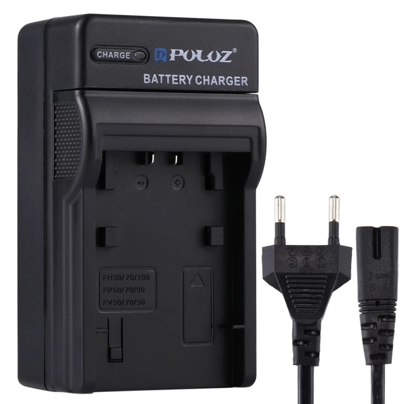

PULUZ EU Plug Battery Charger with Cable for Sony battery