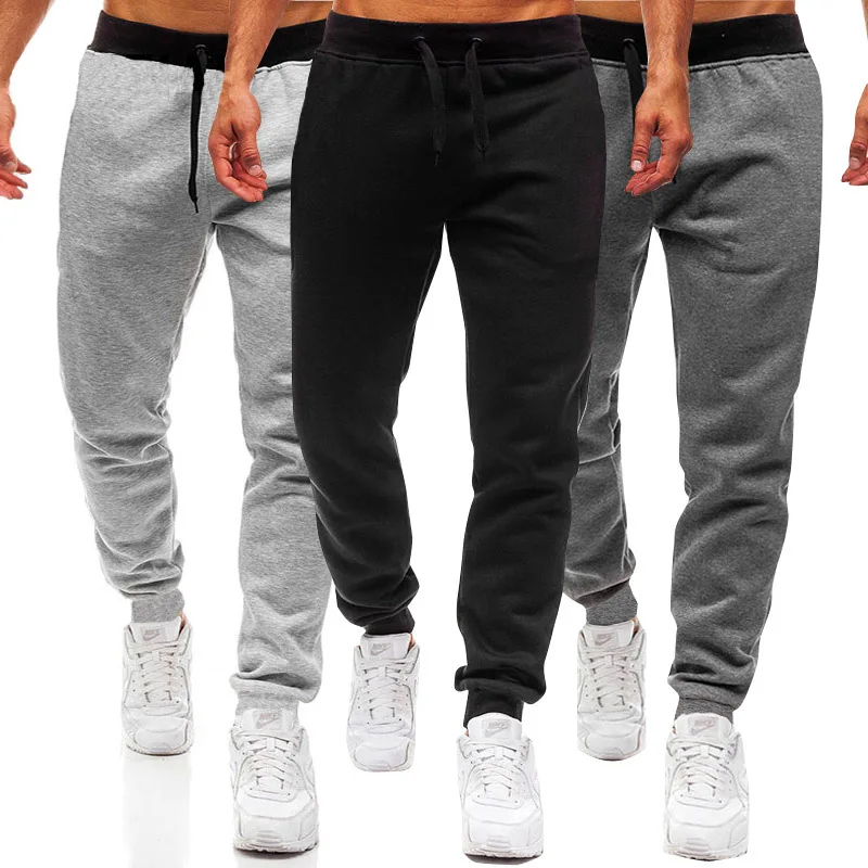 

2021 custom Autumn and winter new sports men pants running fitness basketball jogger pants, Picture