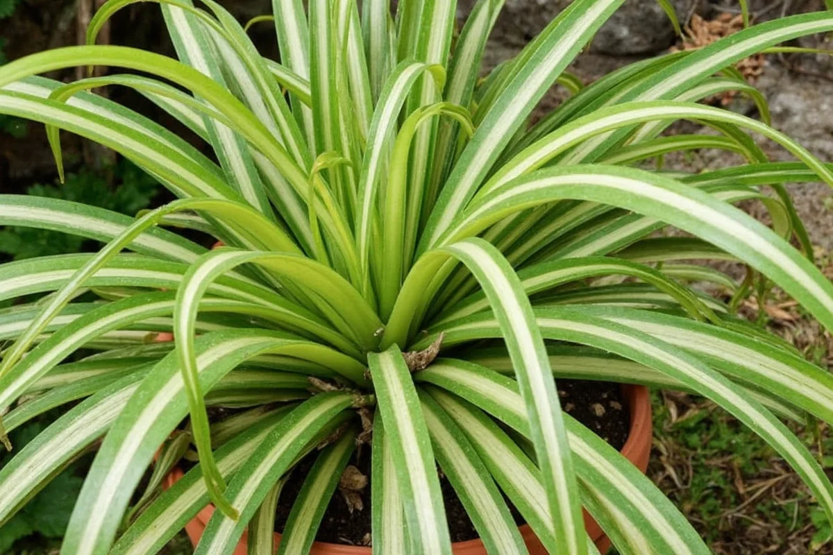 can you put spider plants outside